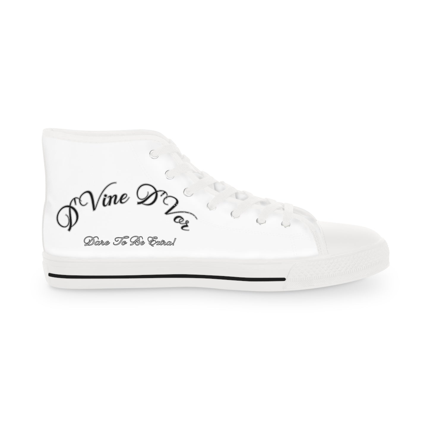 DVine DVor DV Monogram Script High Top Men Sneakers