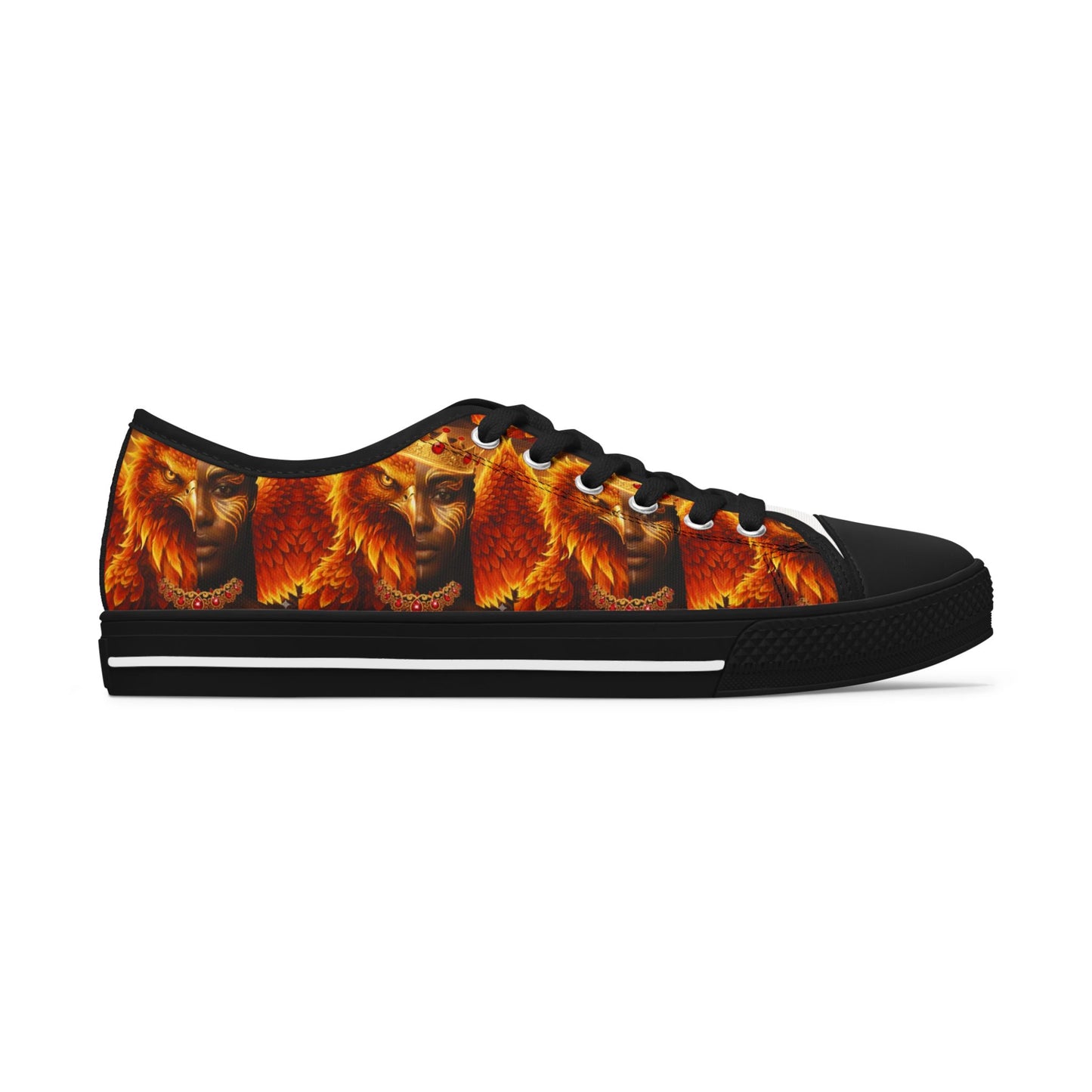 DV Low Top Sneakers Phoenix Queen I Rise Women’s Canvas Shoes