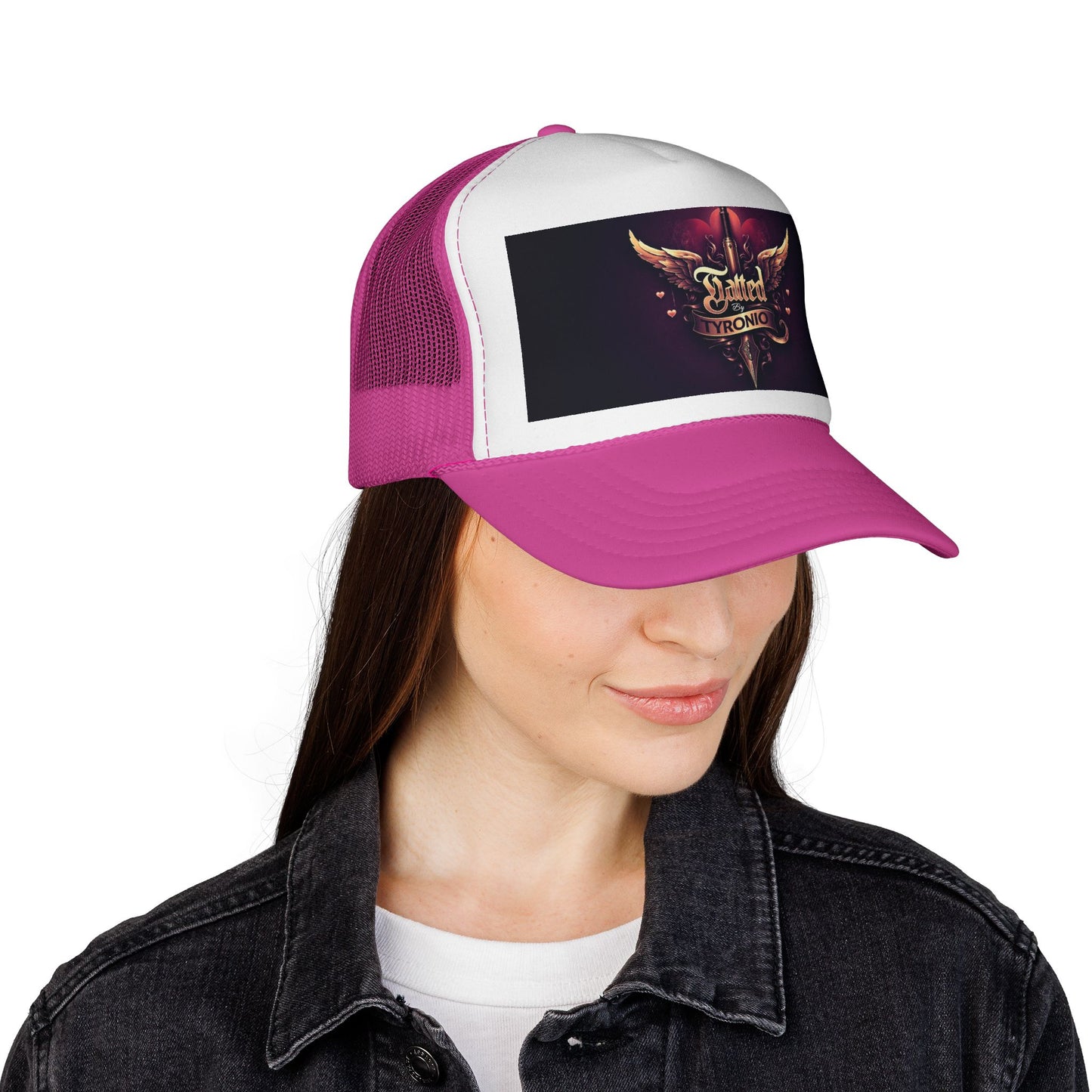 Tatted By Tyronio Winged Crest Trucker Cap