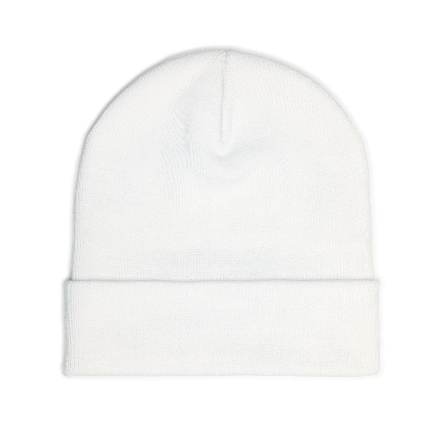 Embroidered Knit Beanie DVine DVor Script Winter Hat