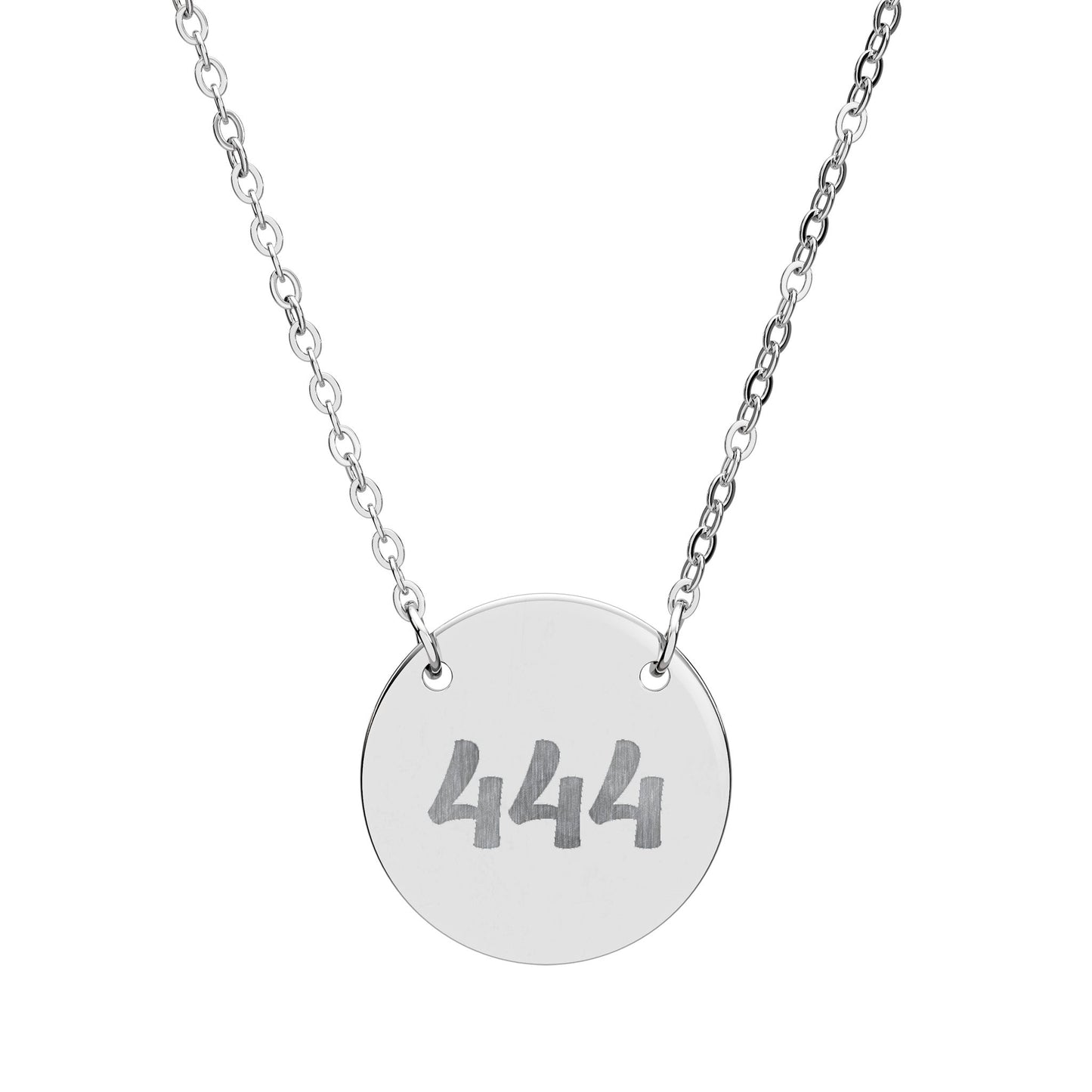Angel number 444 Protection Circle Necklace