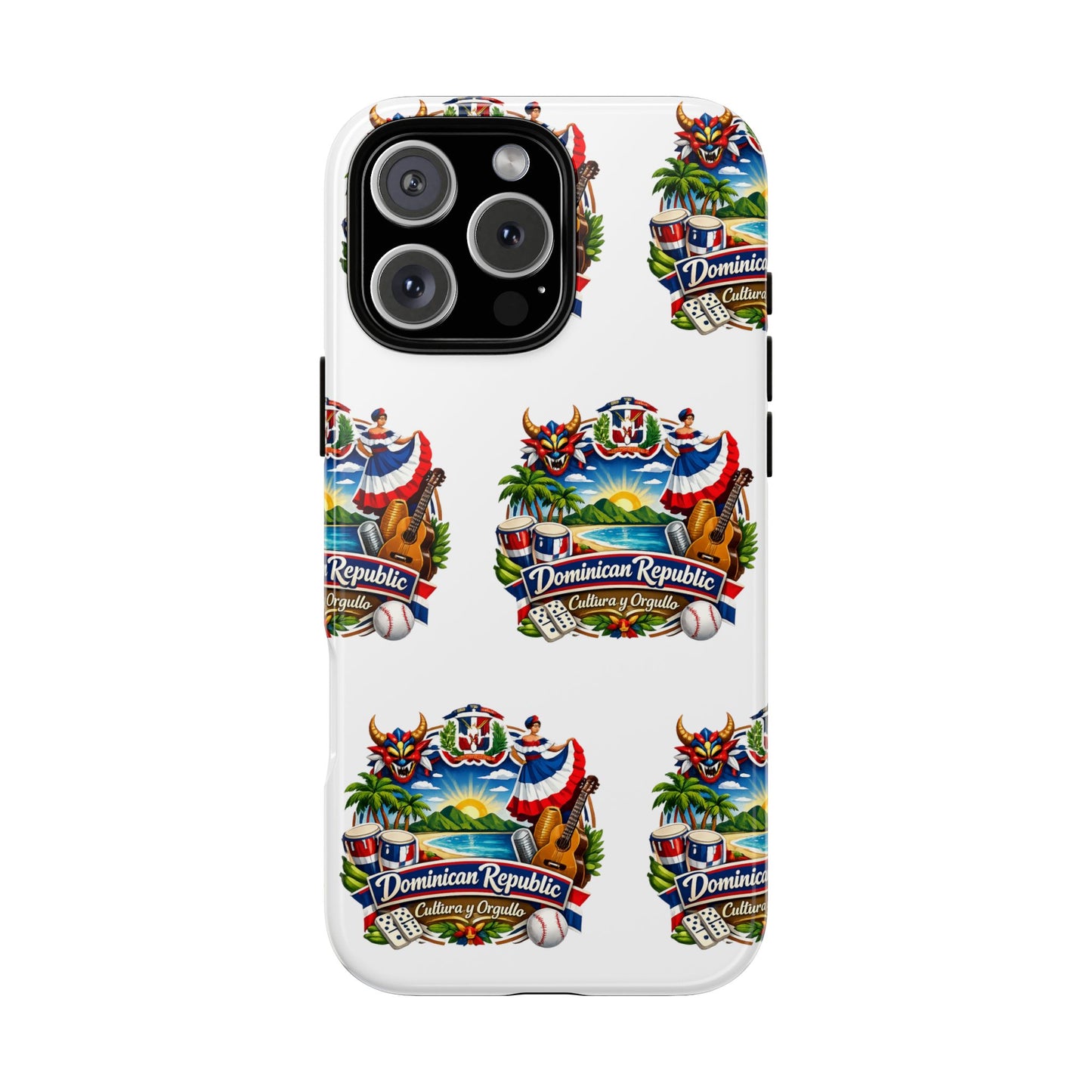 Dominican Republic Tropical Patriot Travel iPhone Cover