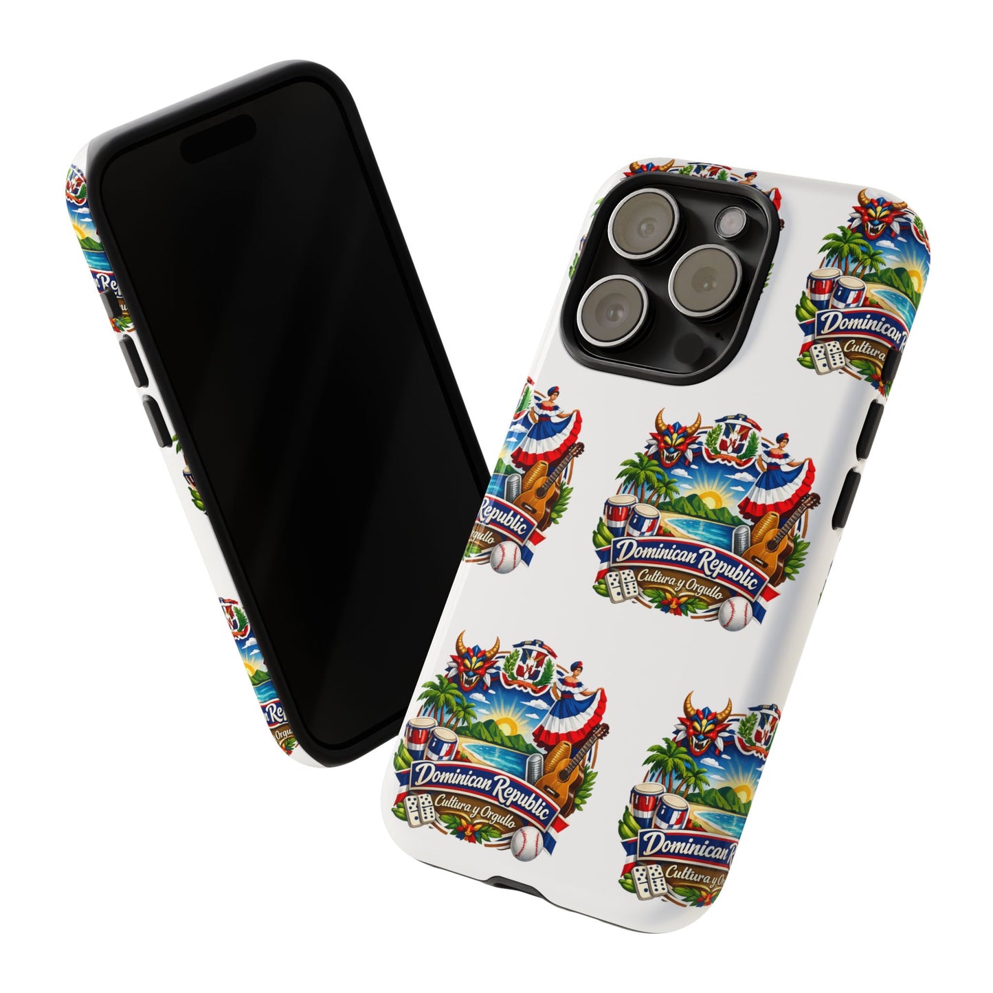 Dominican Republic Tropical Patriot Travel iPhone Cover