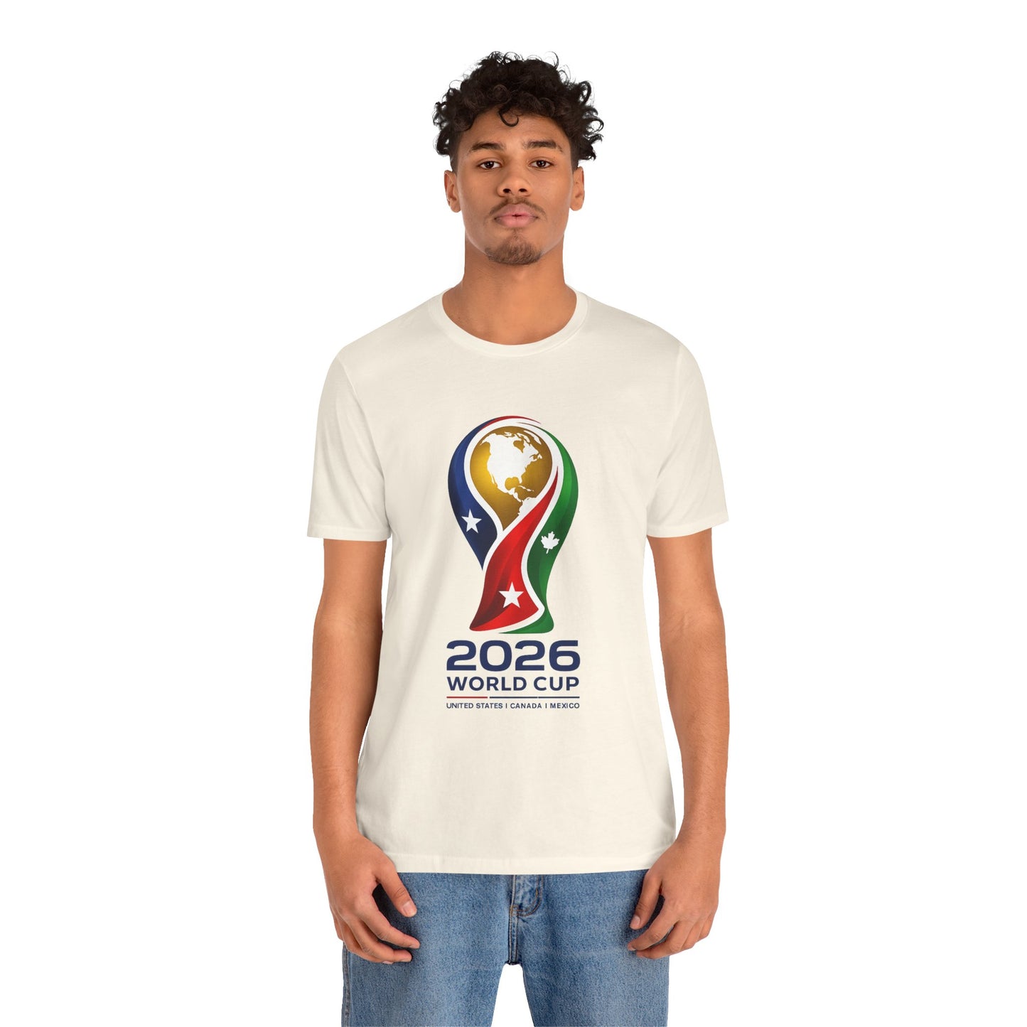 2026 World Cup Logo T‑Shirt – USA / Canada / Mexico Soccer Tee