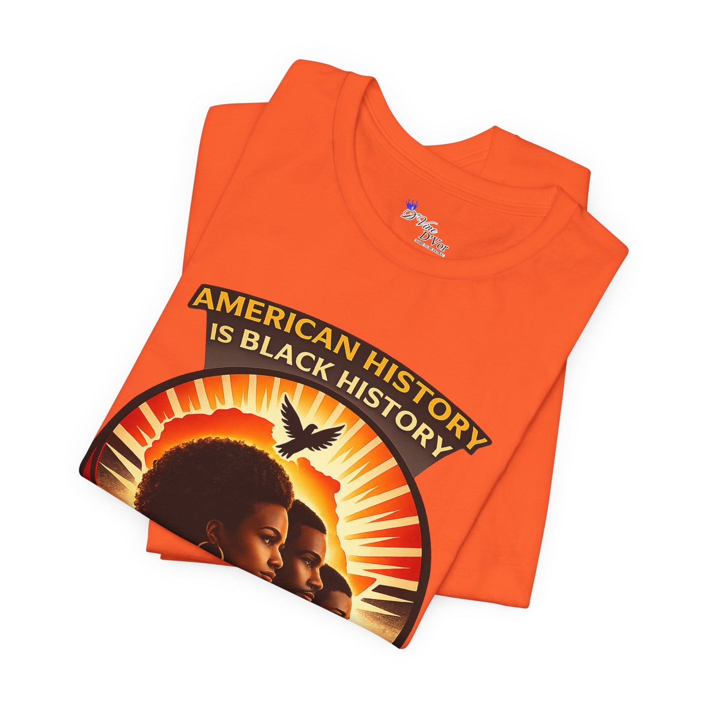 History Tee — "American History Is Black History" Graphic T-Shirt