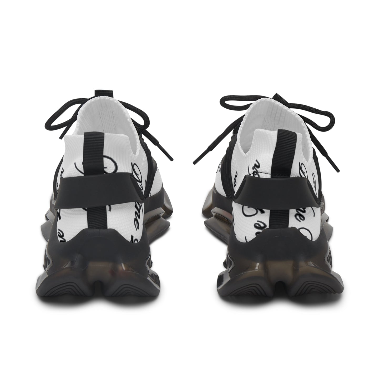 DVine DVor Script Print Womens  Athletic Mesh Sneakers