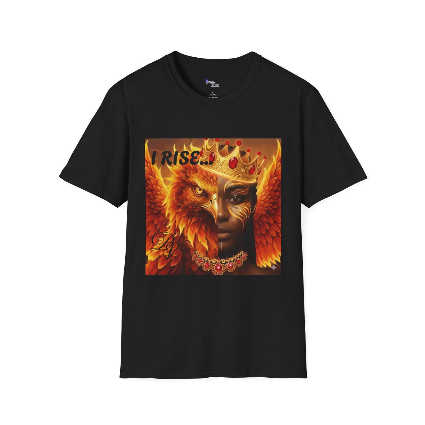 Phoenix Queen I Rise Fiery Renaissance Graphic Tee