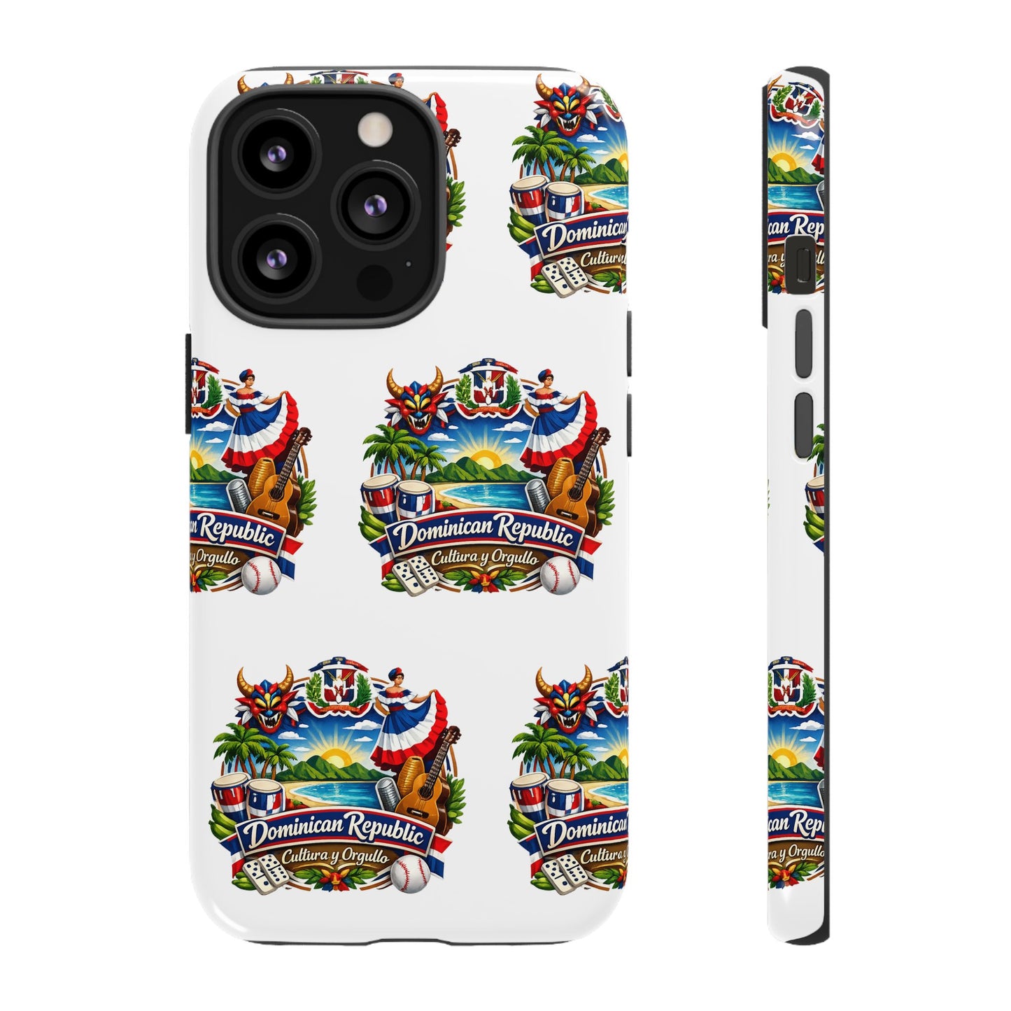 Dominican Republic Tropical Patriot Travel iPhone Cover