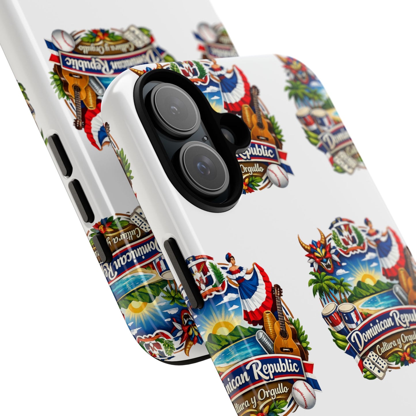 Dominican Republic Tropical Patriot Travel iPhone Cover