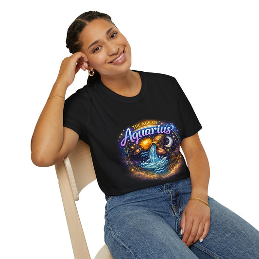 The Age of Aquarius Celestial Water-Bearer Tee