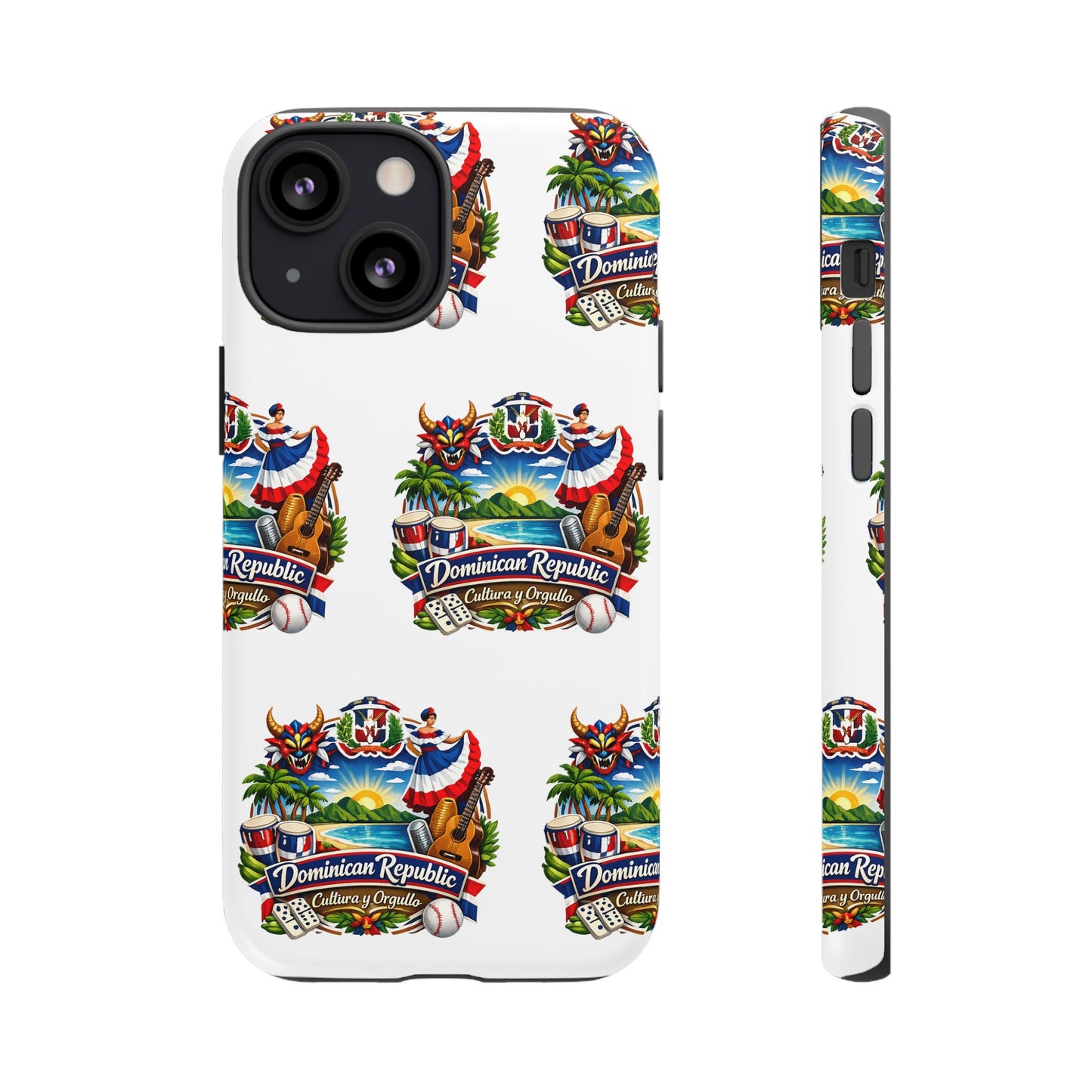 Dominican Republic Tropical Patriot Travel iPhone Cover