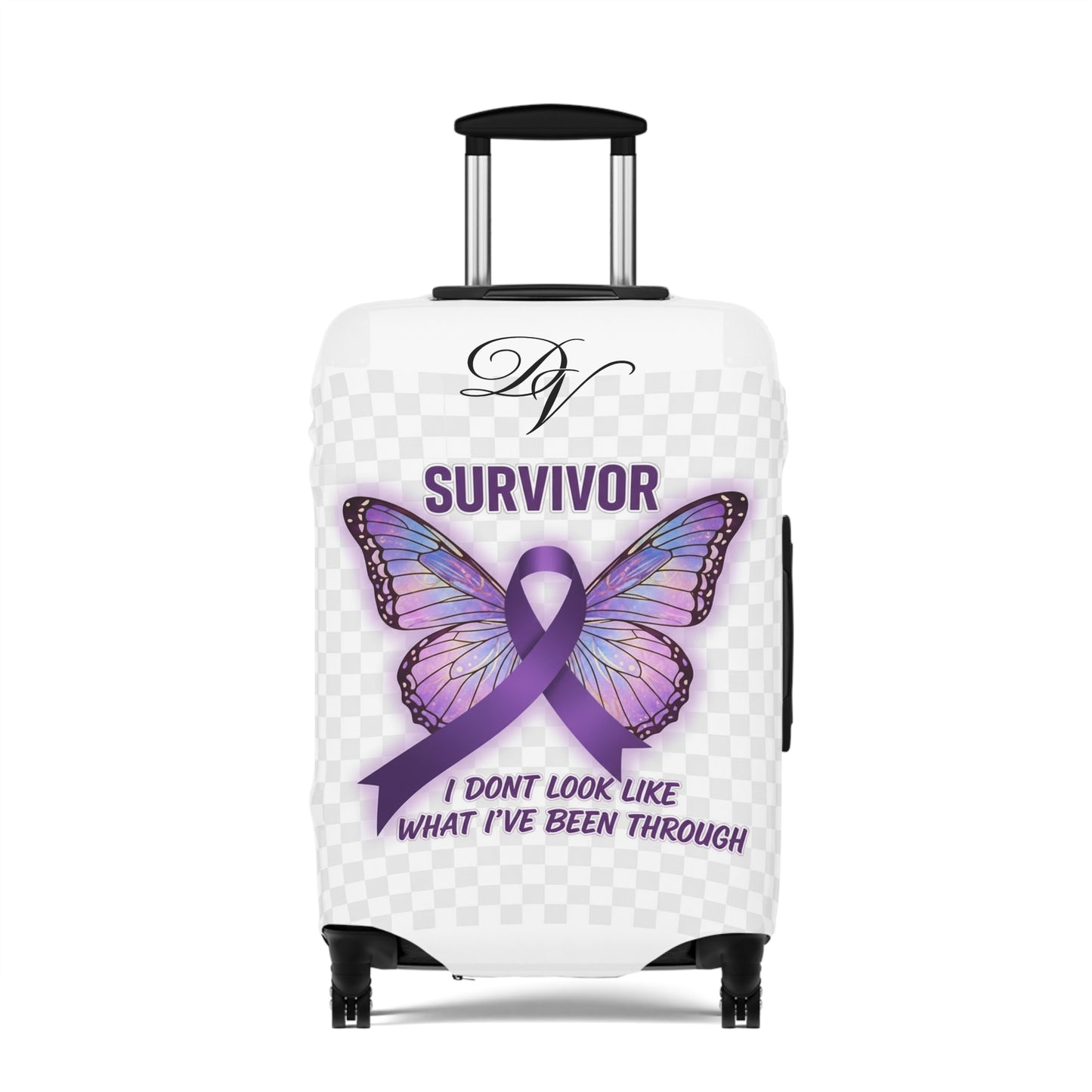 Survivor Luggage Cover I Don’t Look Like What I’ve Been Through