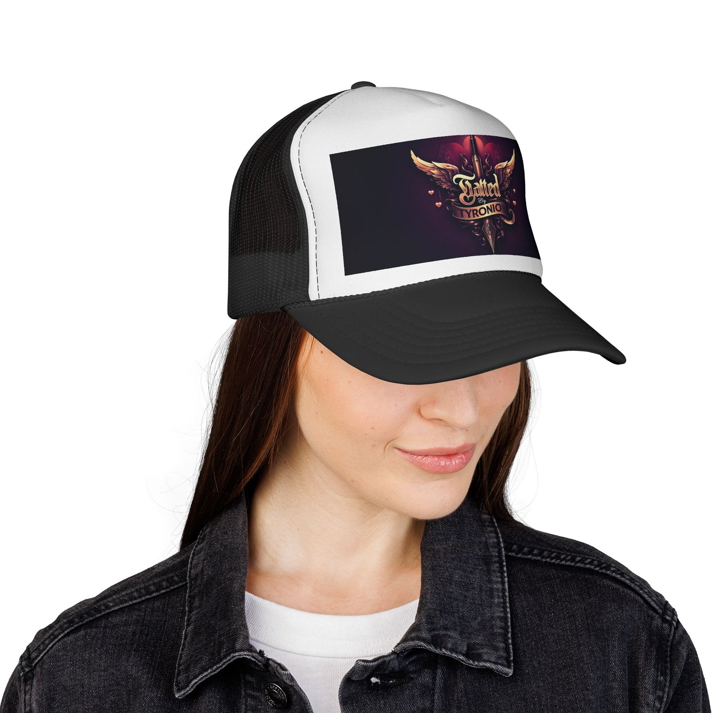 Tatted By Tyronio Winged Crest Trucker Cap