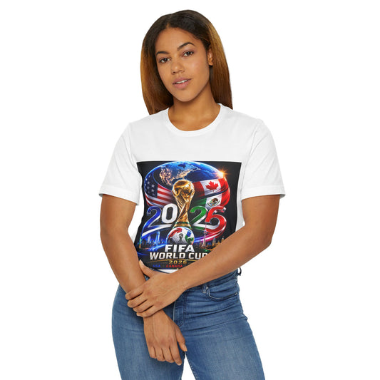 2026 FIFA World Cup T-Shirt — USA & Canada Host Soccer Fan Tee