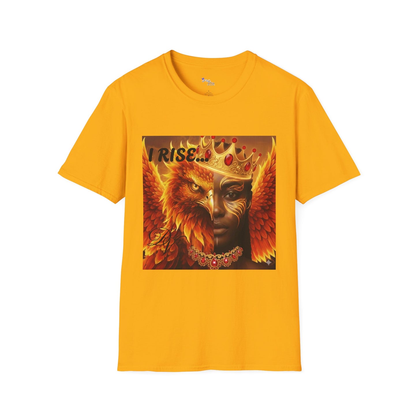 Phoenix Queen I Rise Fiery Renaissance Graphic Tee