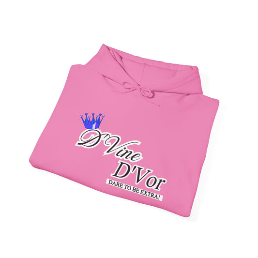 DVine DVor Dare to Be Extra Crown Logo Pullover