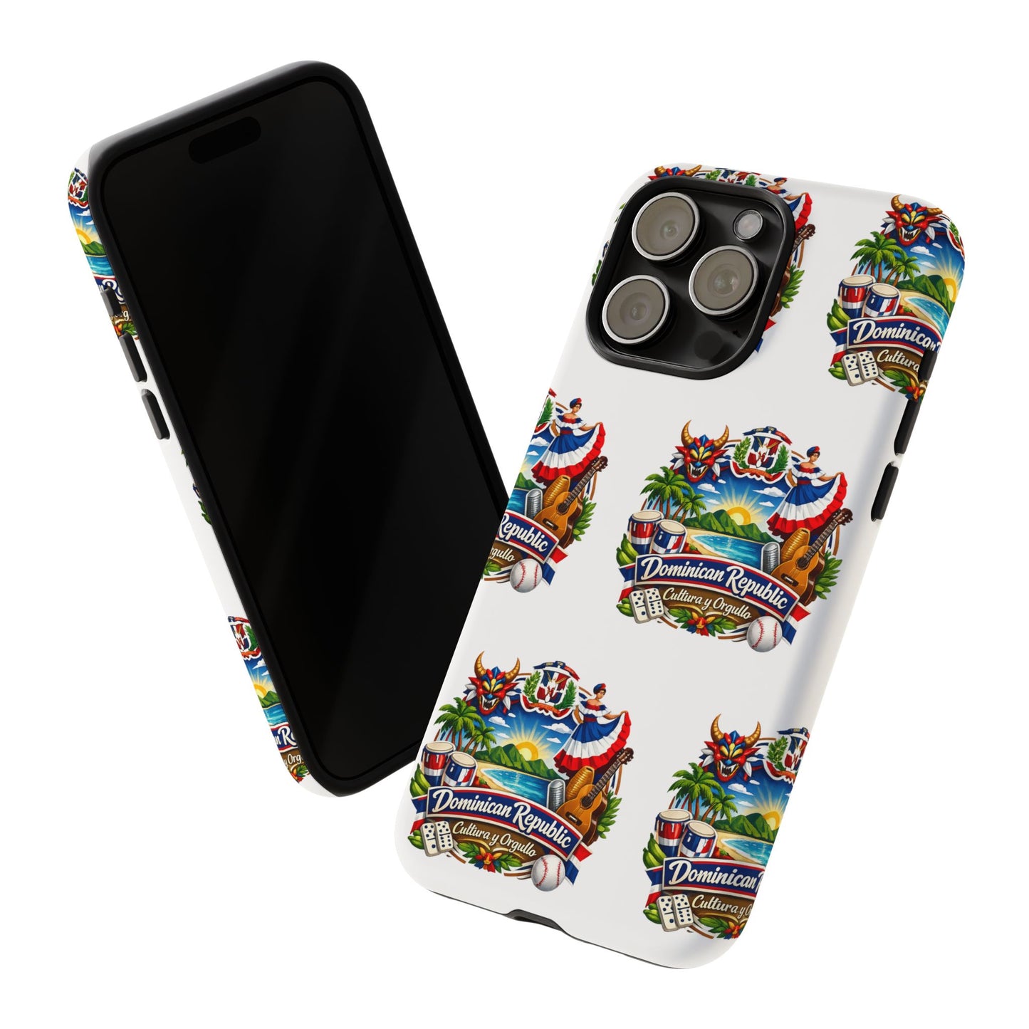 Dominican Republic Tropical Patriot Travel iPhone Cover
