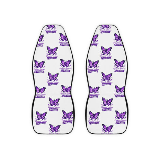 Butterfly Domestic Violence Survivor Tribute Polyester Seat Protectors
