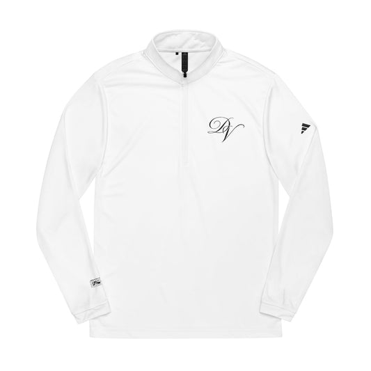 Adidas DVine DVor Embroidered Monogram Quarter-Zip Pullover
