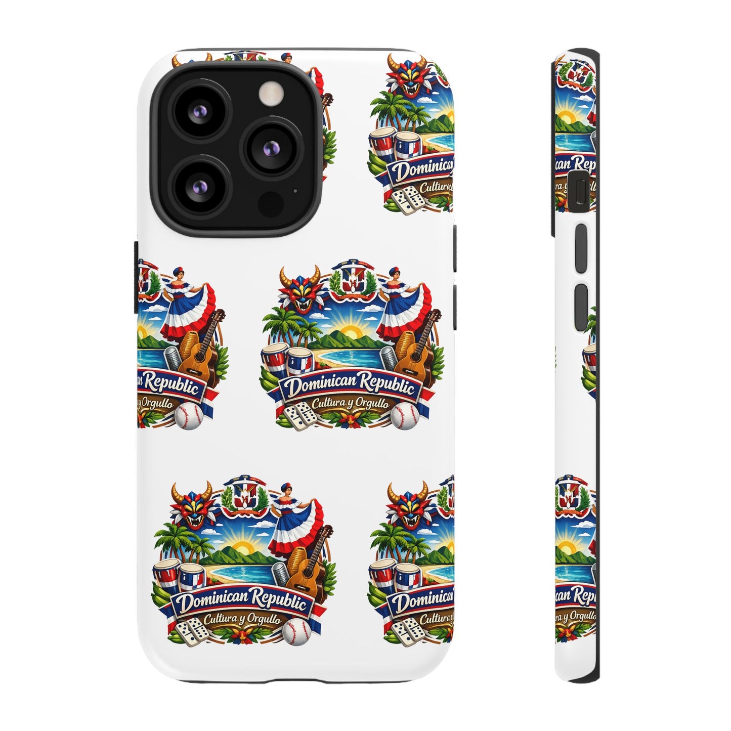 Dominican Republic Tropical Patriot Travel iPhone Cover