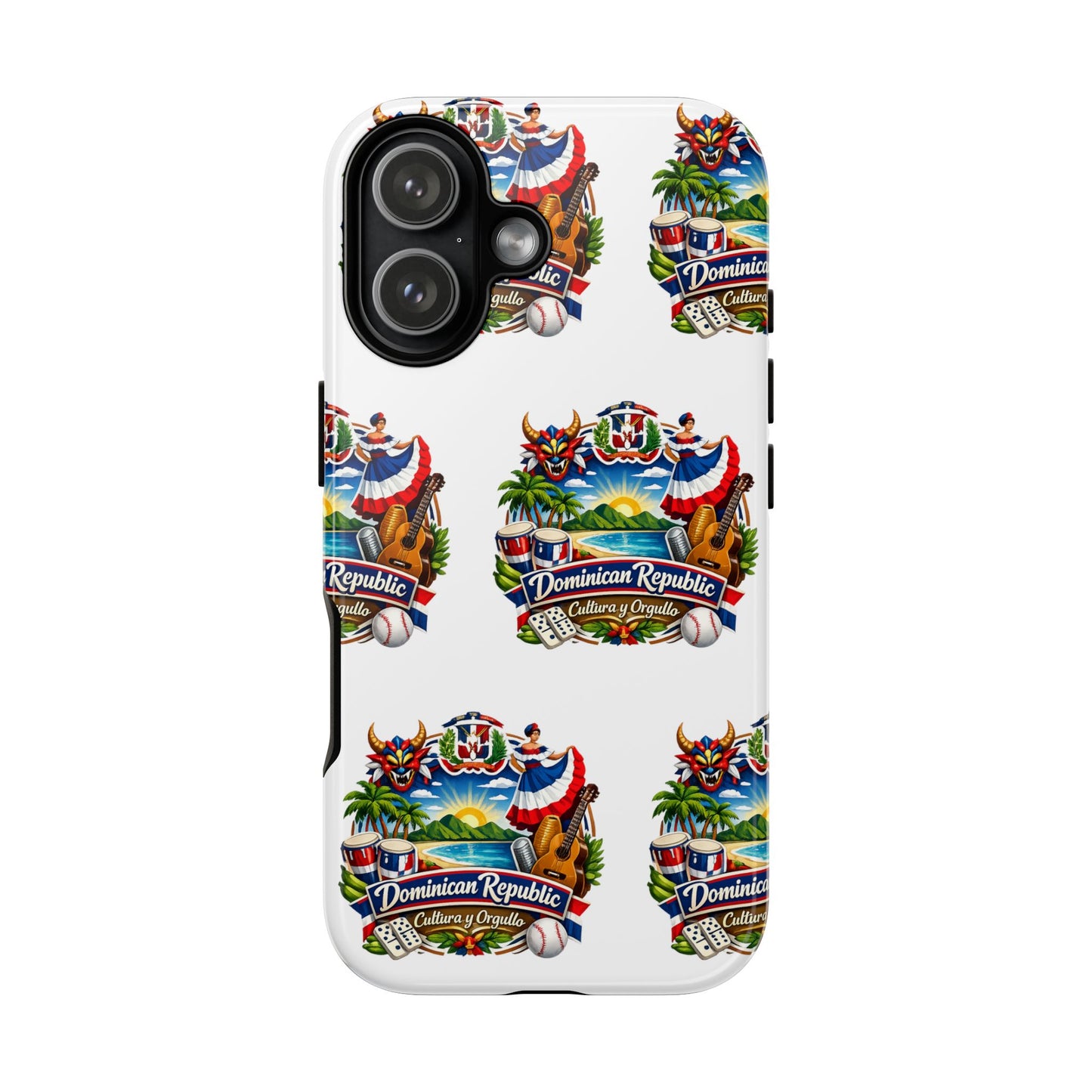 Dominican Republic Tropical Patriot Travel iPhone Cover