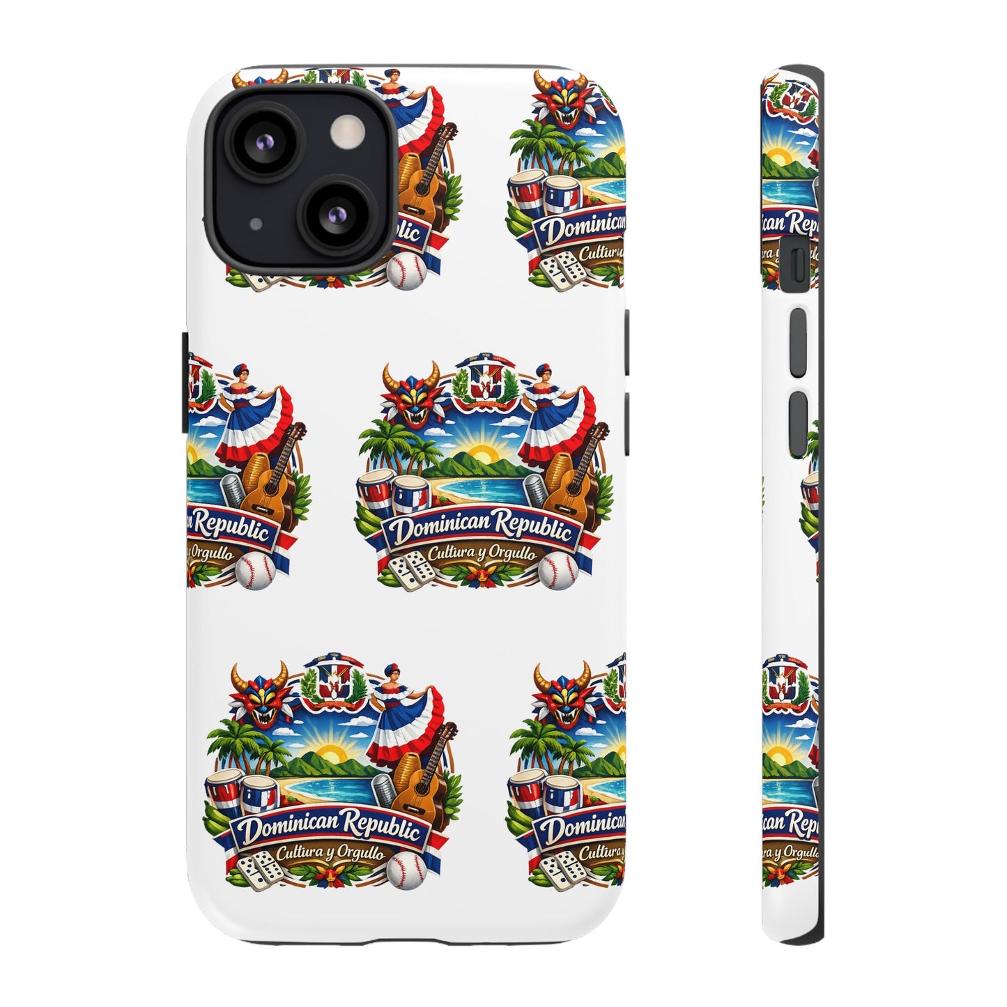 Dominican Republic Tropical Patriot Travel iPhone Cover