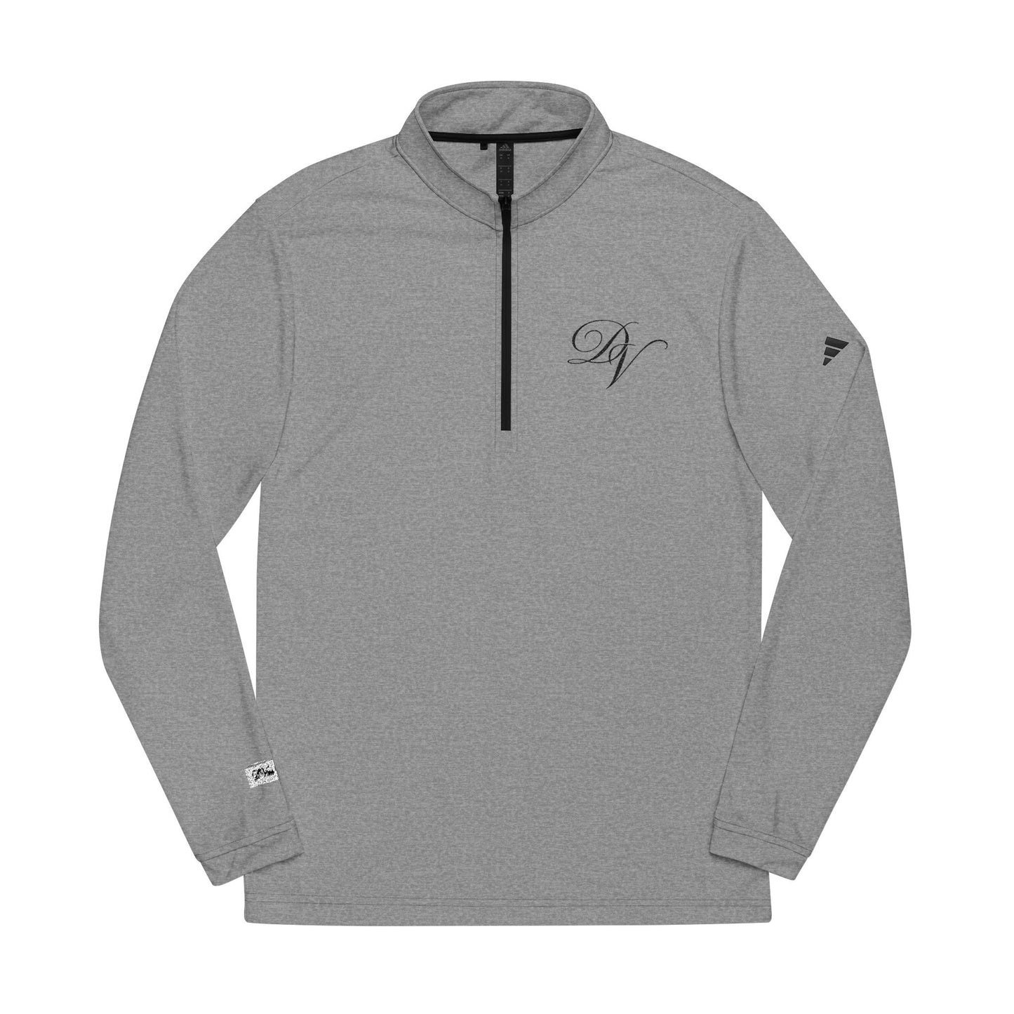 Adidas DVine DVor Embroidered Monogram Quarter-Zip Pullover