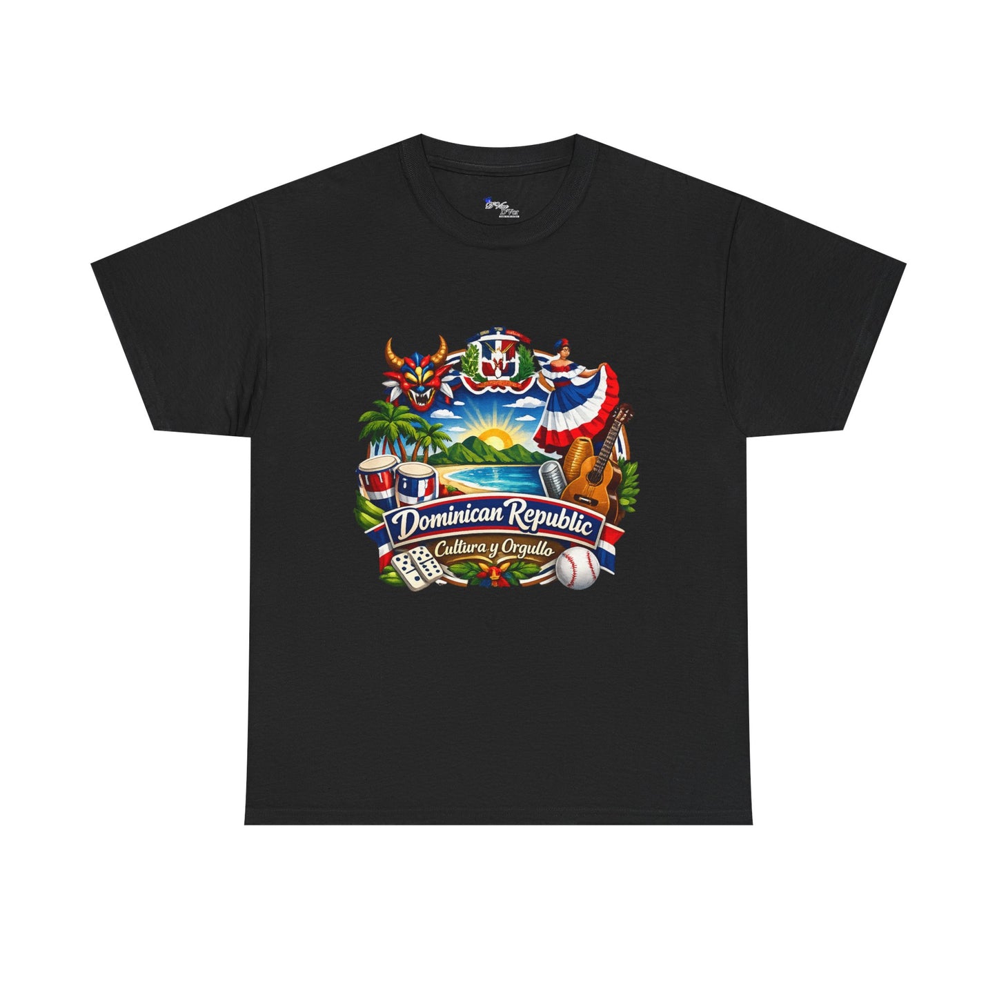 Dominican Republic and Its Culture & People Graphic T Shirt