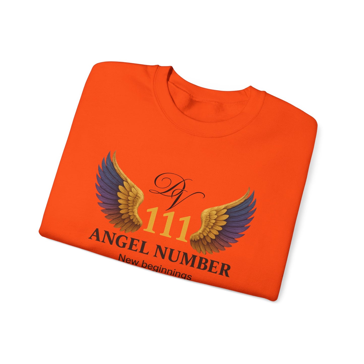 Angel Number 111 Spiritual Awakening Crewneck Manifestation & Alignment