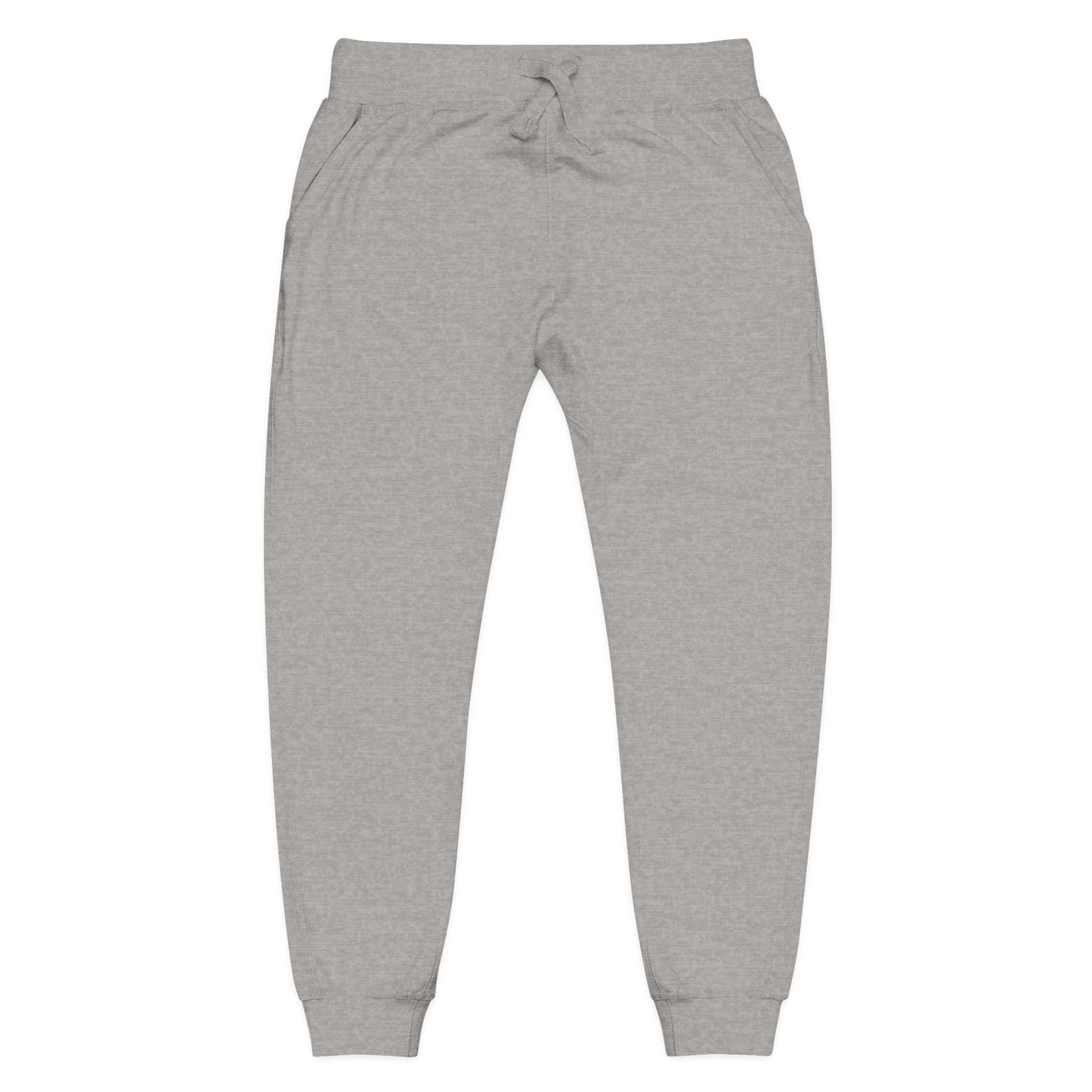 Embroidered Monogram Fleece Sweatpants — Cozy Coral Joggers