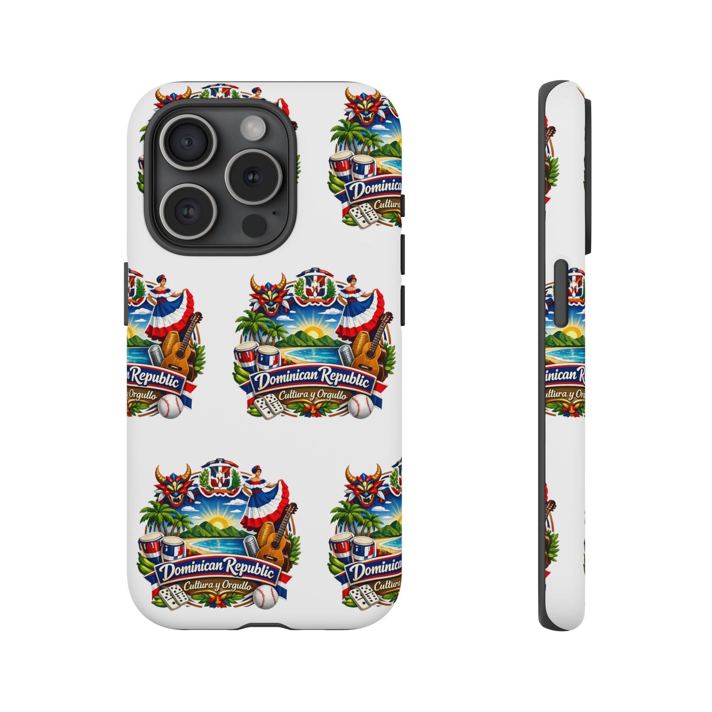 Dominican Republic Tropical Patriot Travel iPhone Cover