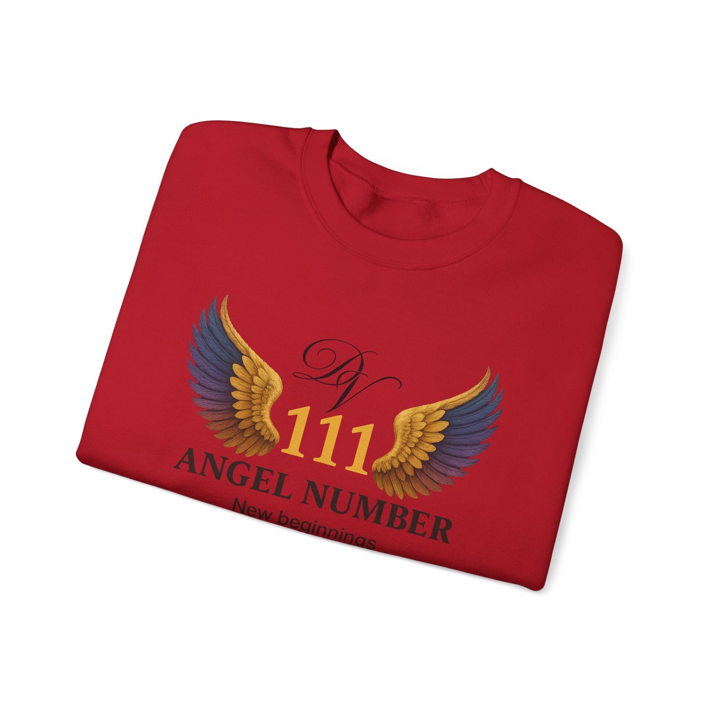 Angel Number 111 Spiritual Awakening Crewneck Manifestation & Alignment