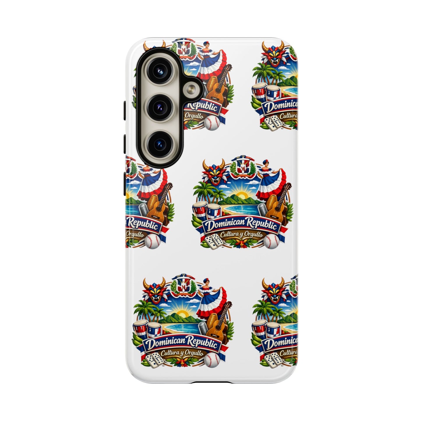 Dominican Republic Tropical Patriot Travel iPhone Cover