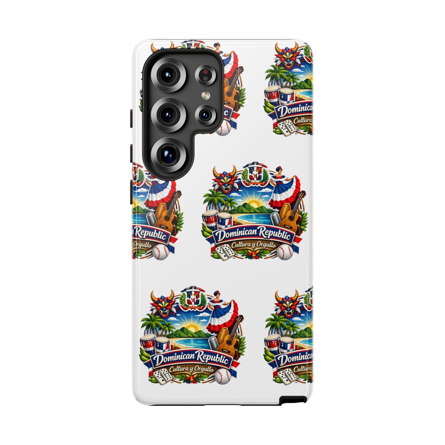 Dominican Republic Tropical Patriot Travel iPhone Cover