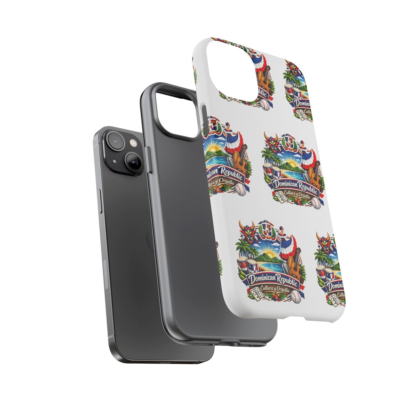 Dominican Republic Tropical Patriot Travel iPhone Cover