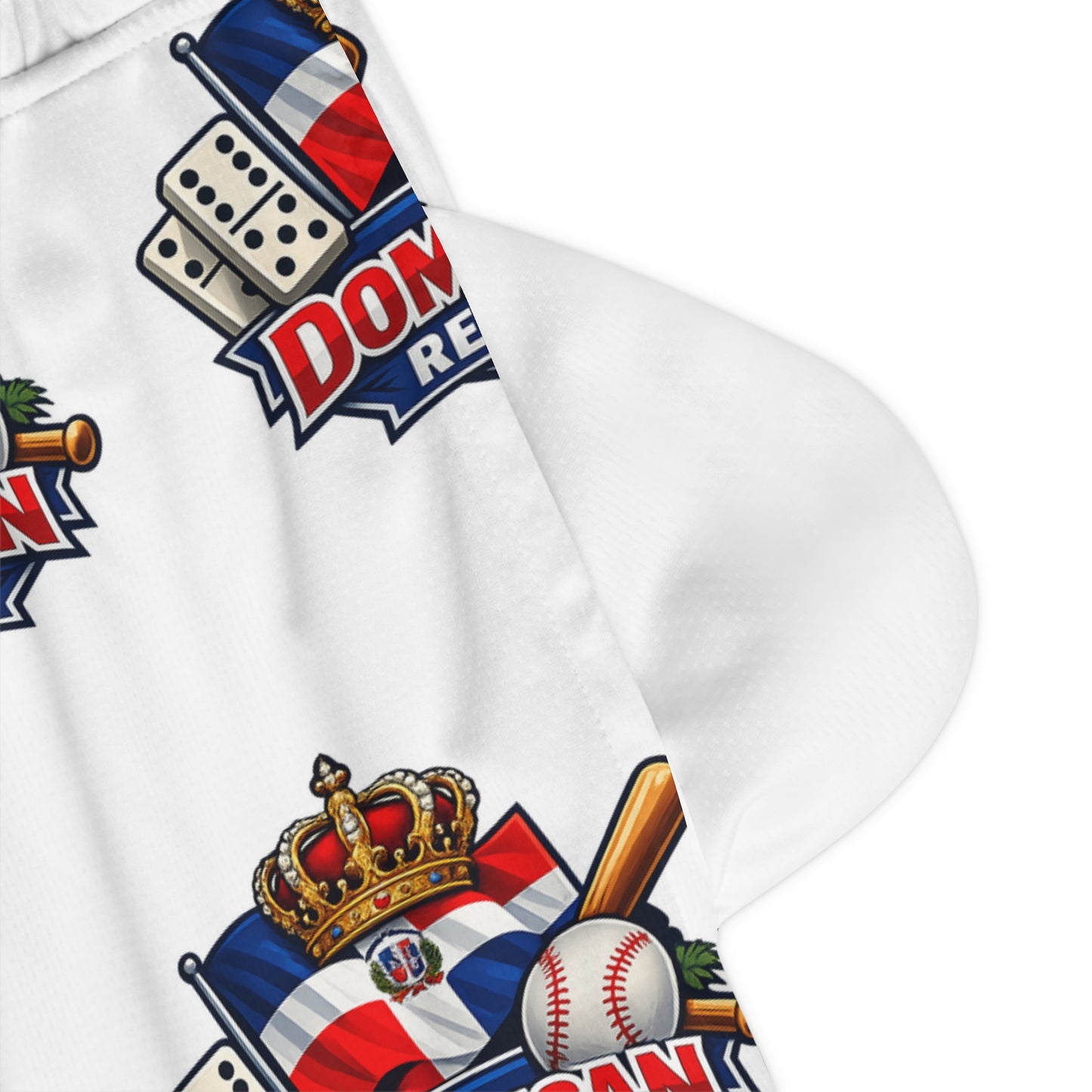 Dominican Republic Baseball Logo Rib Shorts