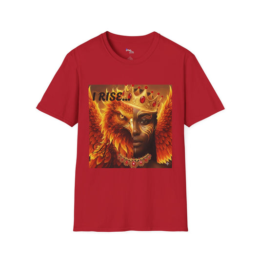 Phoenix Queen I Rise Fiery Renaissance Graphic Tee