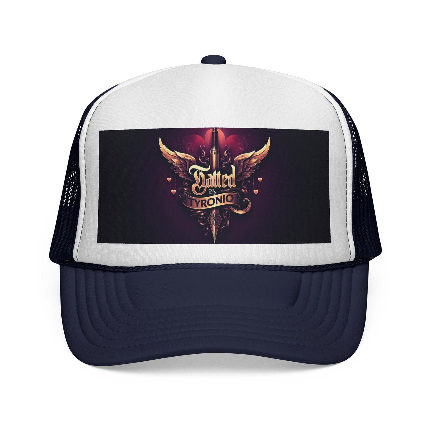 Tatted By Tyronio Winged Crest Trucker Cap