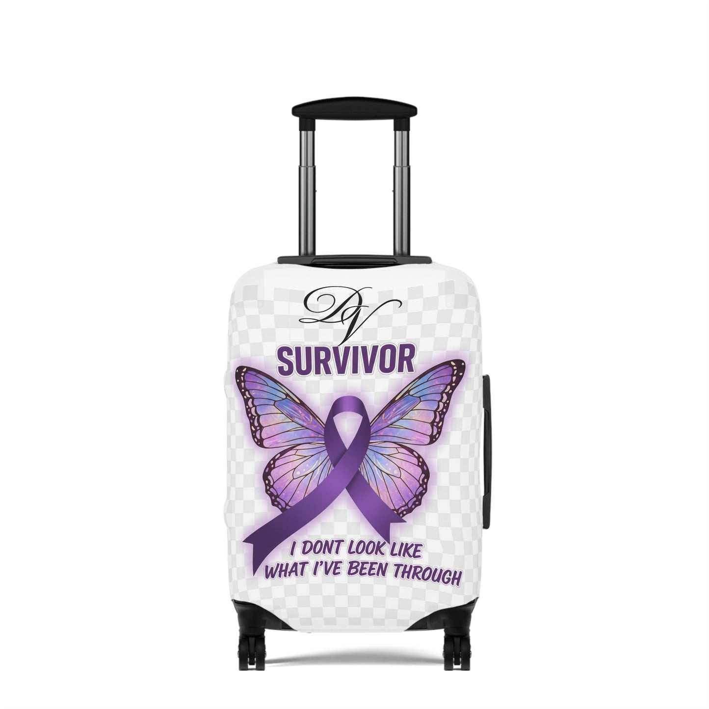 Survivor Luggage Cover I Don’t Look Like What I’ve Been Through