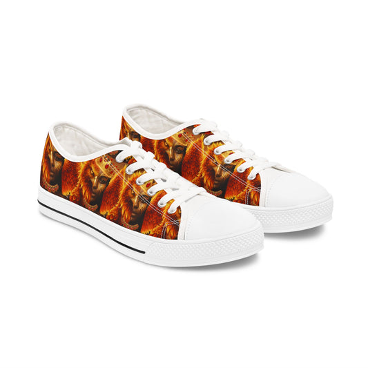 DV Low Top Sneakers Phoenix Queen I Rise Women’s Canvas Shoes