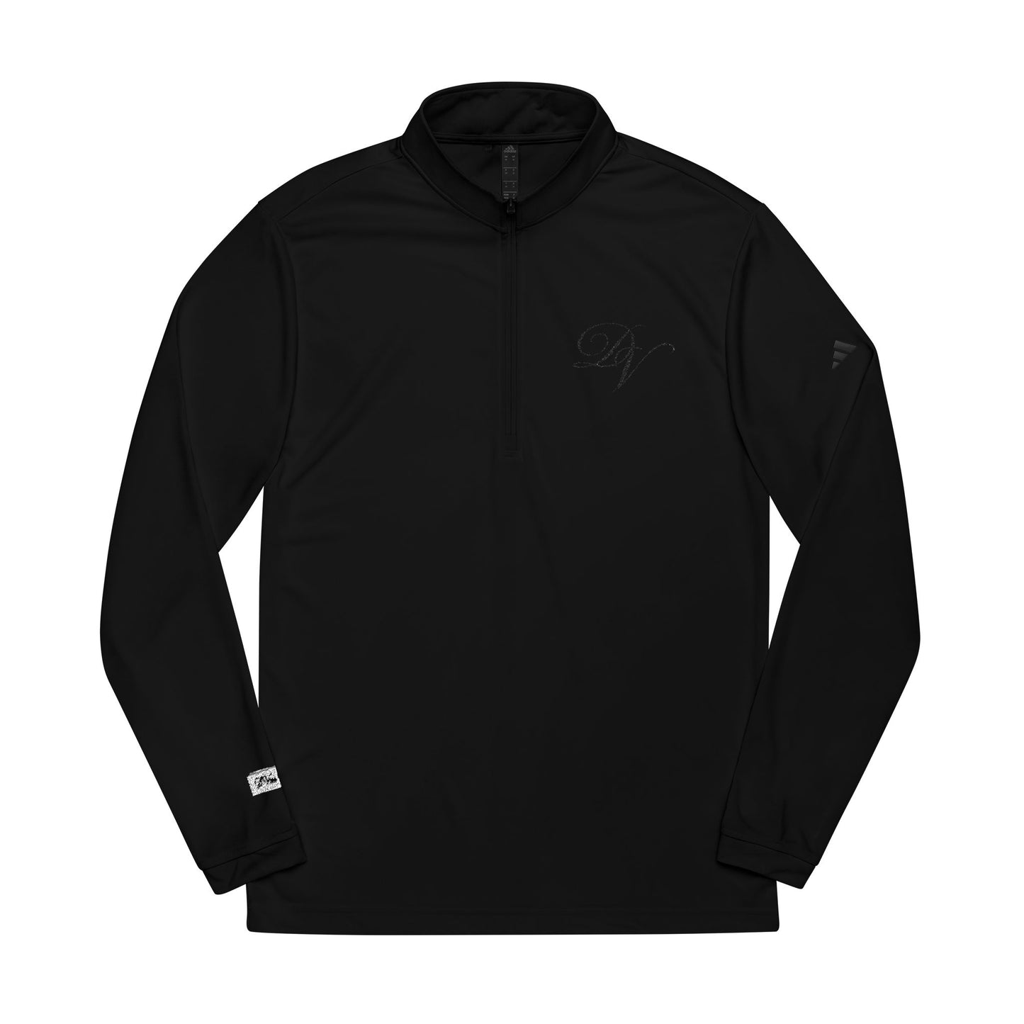 Adidas DVine DVor Embroidered Monogram Quarter-Zip Pullover