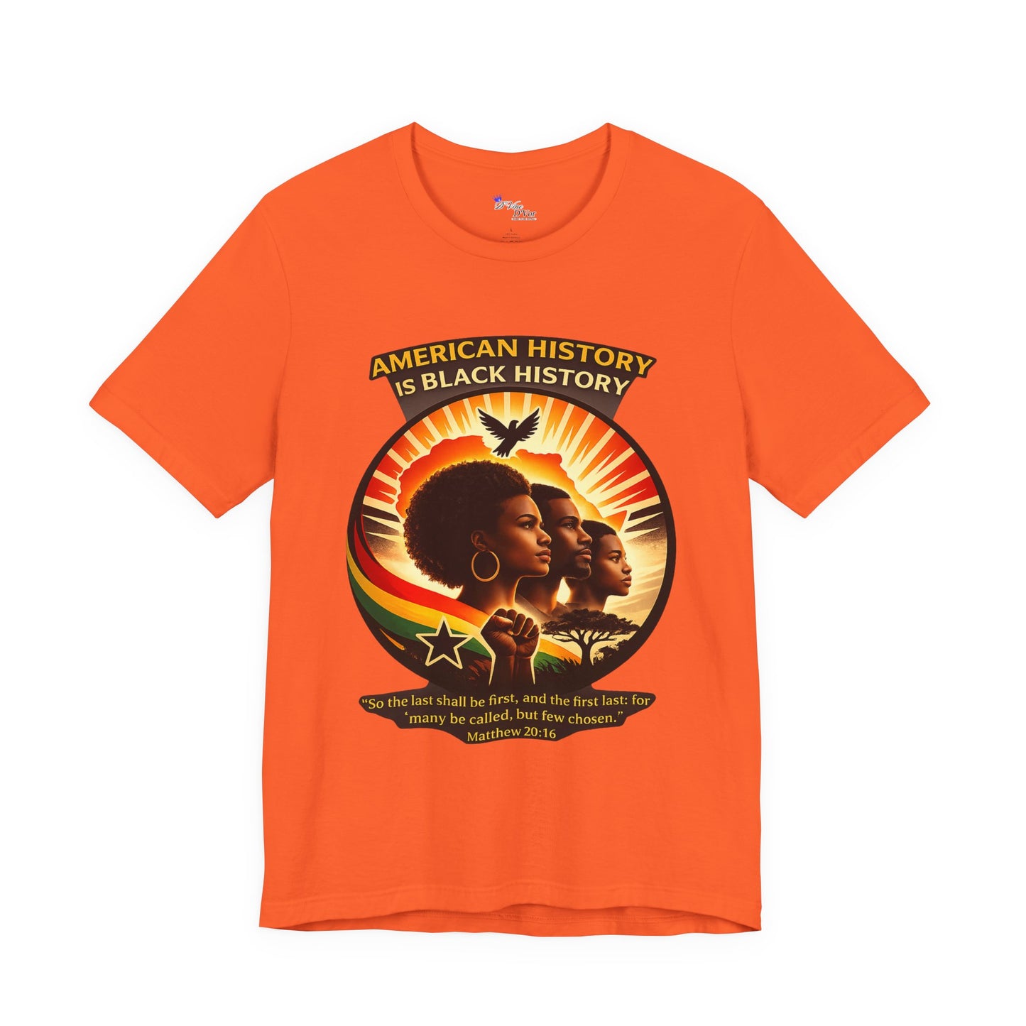 History Tee — "American History Is Black History" Graphic T-Shirt
