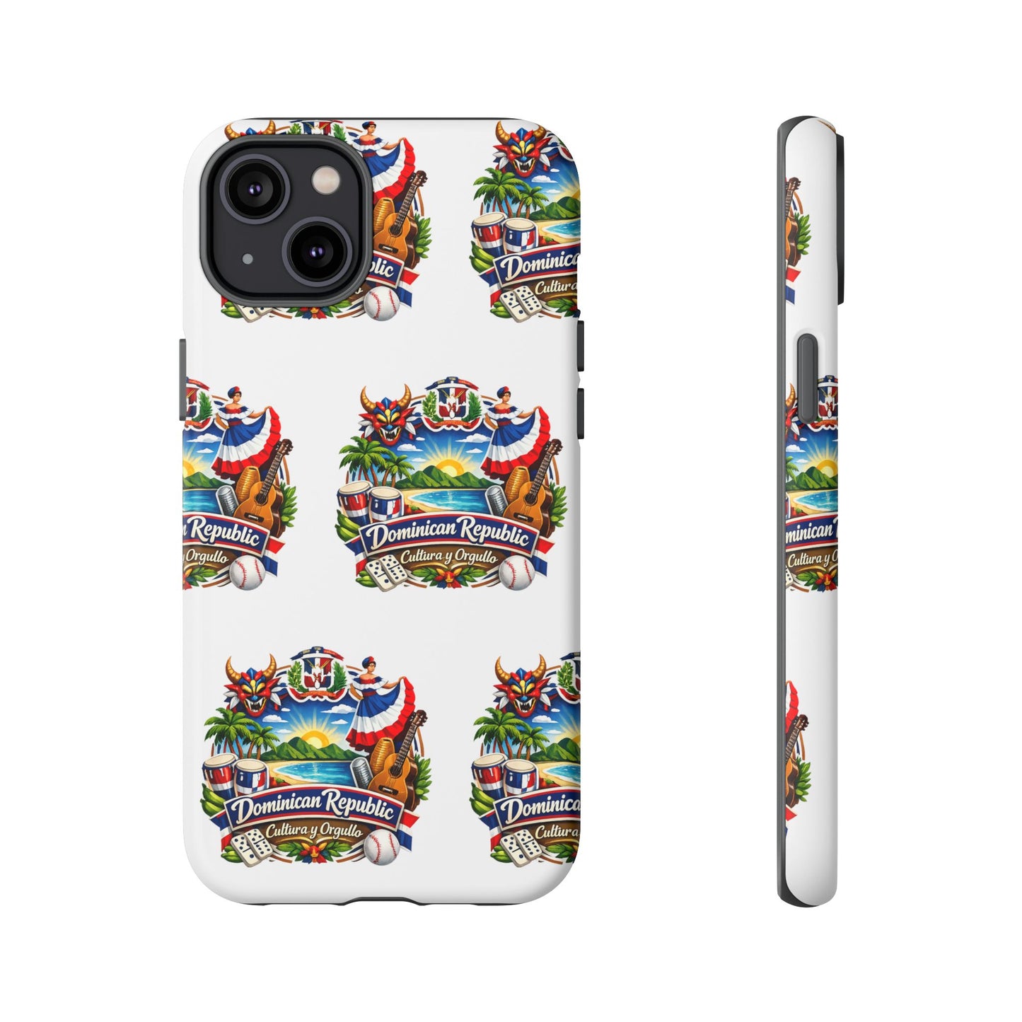 Dominican Republic Tropical Patriot Travel iPhone Cover