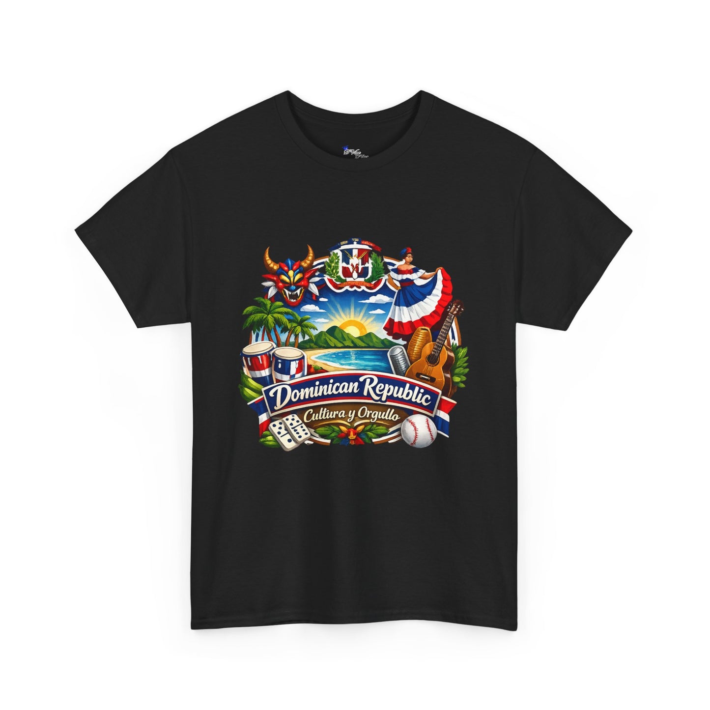 Dominican Republic and Its Culture & People Graphic T Shirt