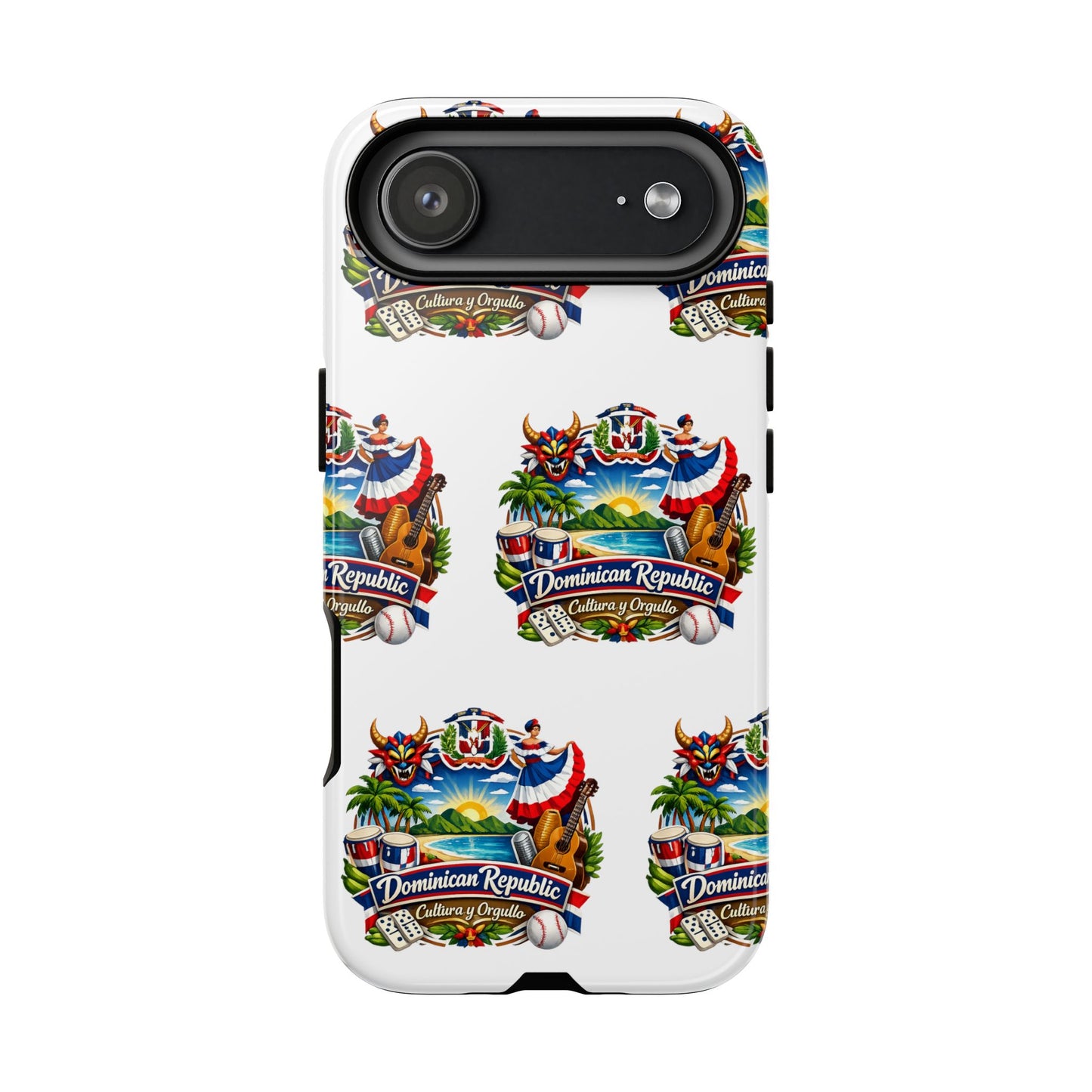 Dominican Republic Tropical Patriot Travel iPhone Cover