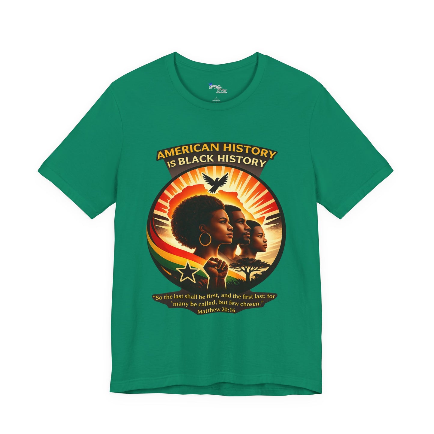 History Tee — "American History Is Black History" Graphic T-Shirt