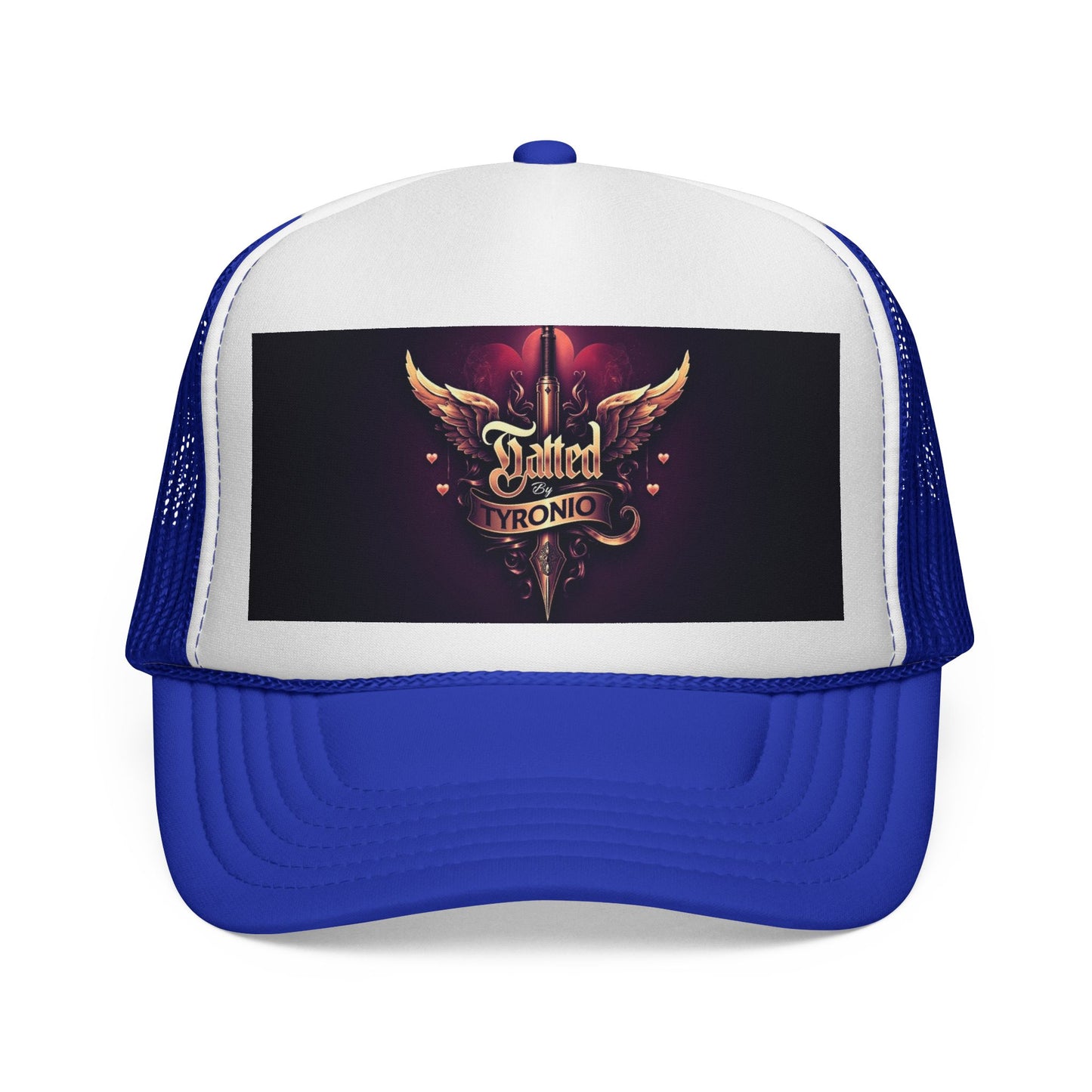 Tatted By Tyronio Winged Crest Trucker Cap