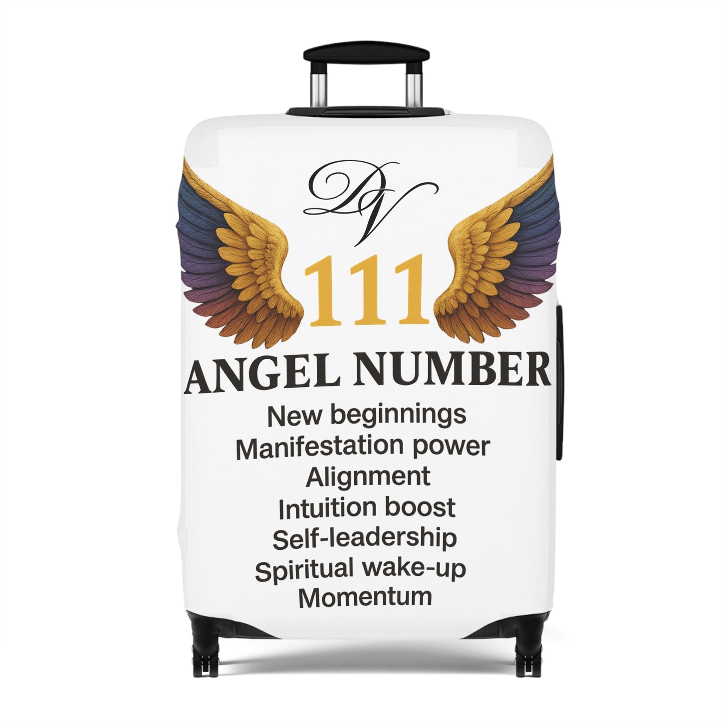 111 Angel Number Luggage Cover