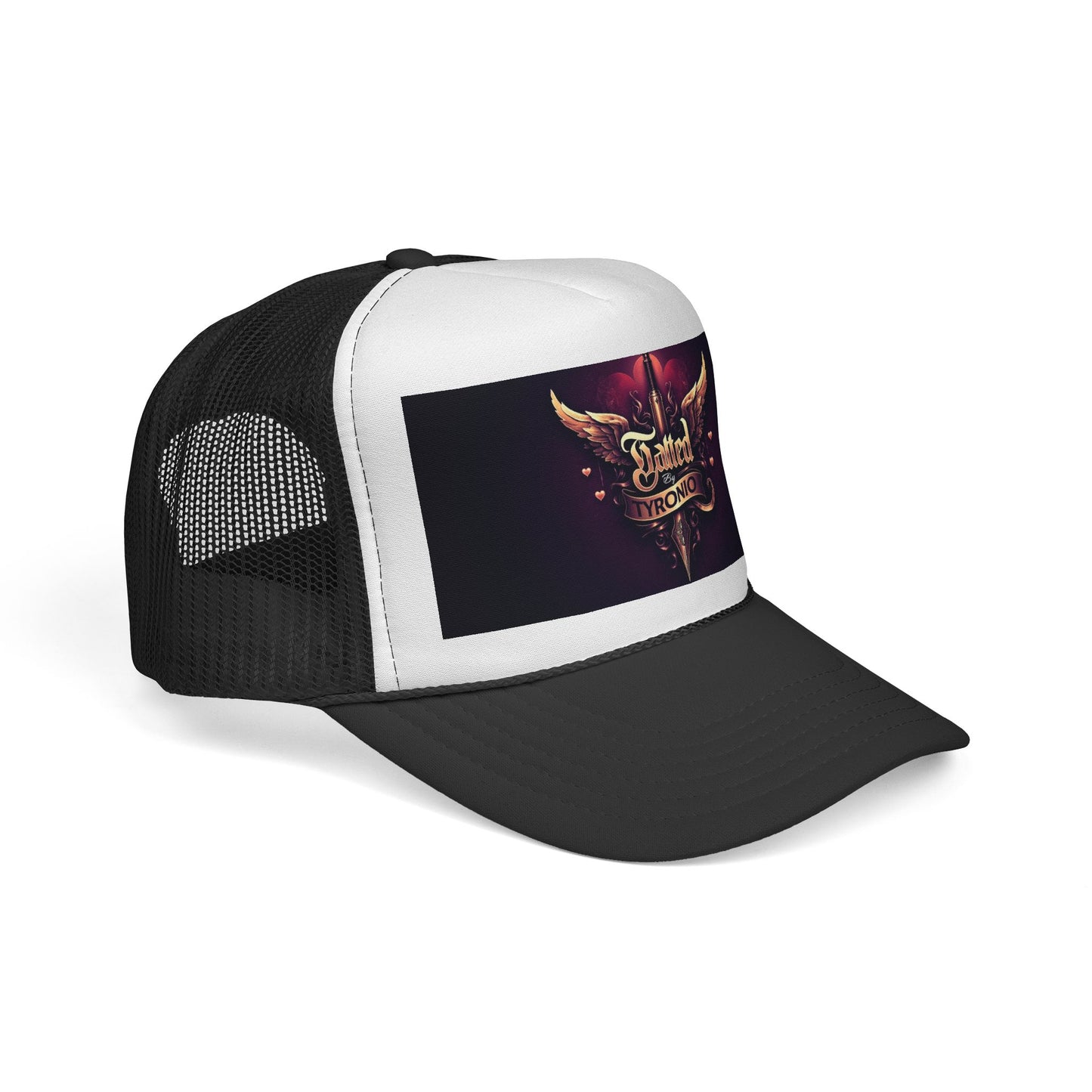 Tatted By Tyronio Winged Crest Trucker Cap