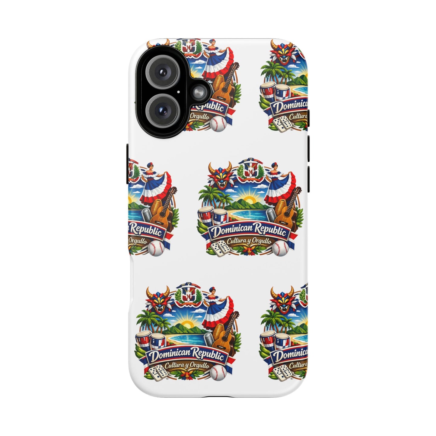 Dominican Republic Tropical Patriot Travel iPhone Cover